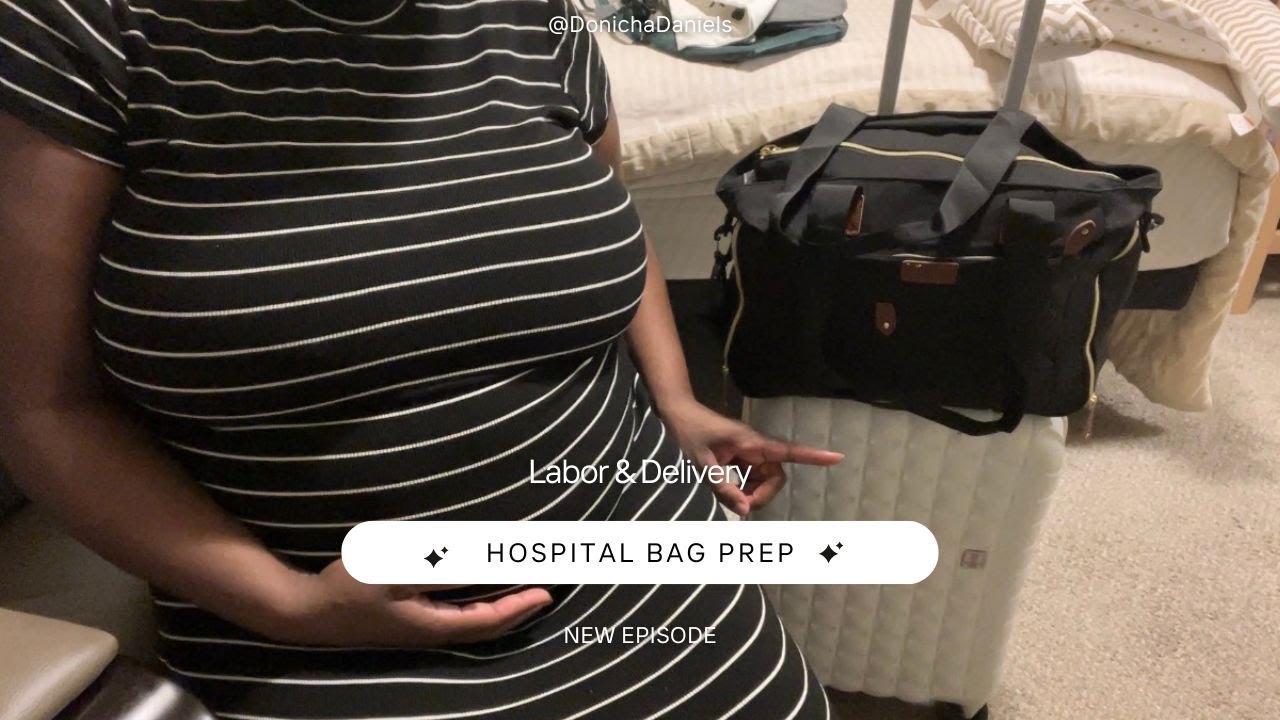 Preparing My Hospital Bag for Me & Baby | What I’m Packing for Labor & Delivery!
