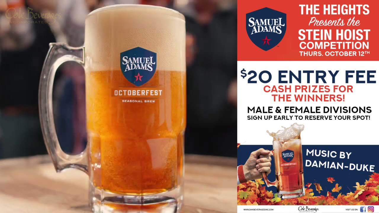 The Heights Presents Samuel Adams Stein Hoist Competition YouTube
