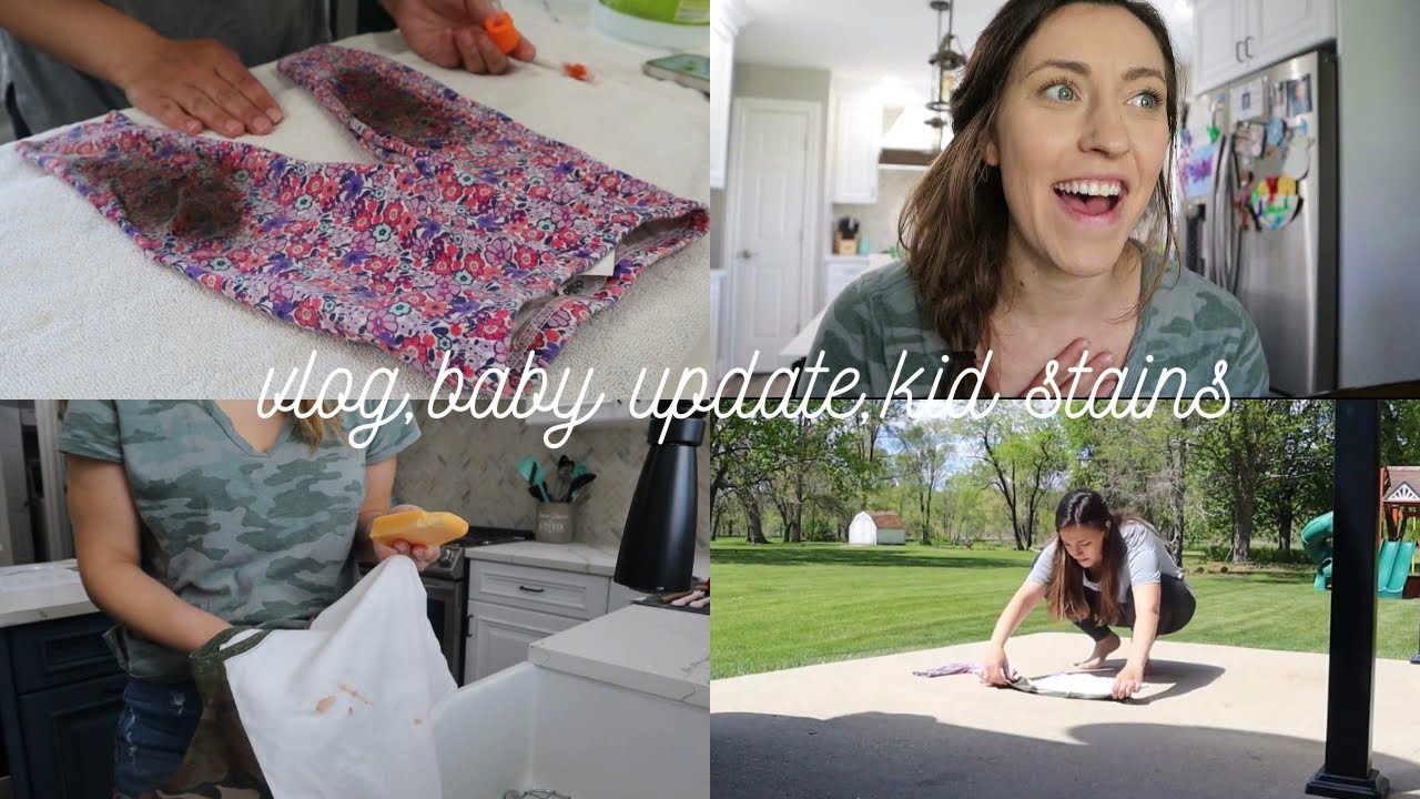 vlog-baby-s-15-month-check-up-stain-removal-on-toddler-clothes