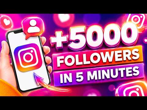 HOW TO GET FOLLOWERS ON INSTAGRAM IN 2027 FAST | NEW WAY TO GROW ON INSTAGRAM