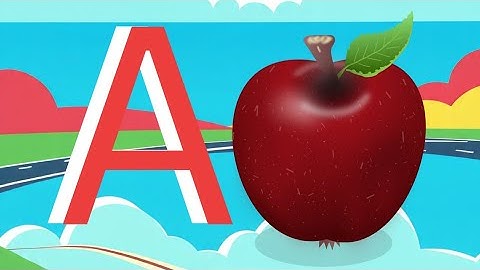 Phonics Song 2 with TWO Words in 3D - A For Airplane - ABC Alphabet Songs With Sound for Children234