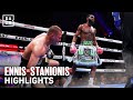 HIGHLIGHTS: JARON ENNIS vs. EIMANTAS STANIONIS