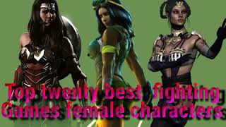 Top twenty best fighting Games female characters i screenshot 1