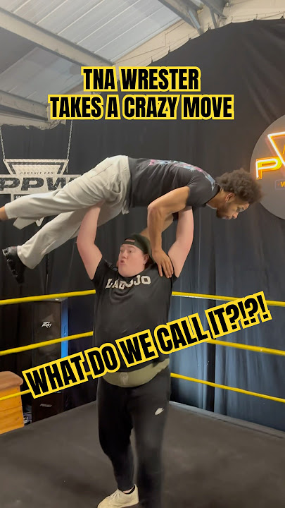 TNA WRESTLER TAKES A BRAND NEW CRAZY MOVE🤯🫠🤯 #tna #wrestlemania #leonslater #wwe #aew #sheffield
