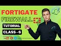 How to configure Security Policy in FortiGate Firewall in Hindi | Class 6