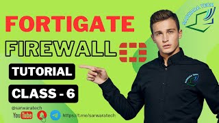 How to configure Security Policy in FortiGate Firewall in Hindi | Class 6