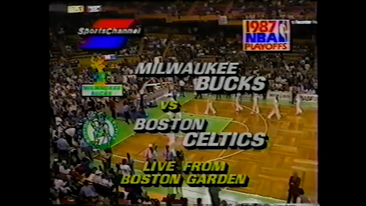 1987 ECSF Game 1 - Bucks at Celtics - 5/5/1987