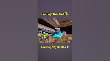 Cái Lớp Học Bất Ổn Của iceFen Và Con Ong Có Haki Quan Sát 🤣 #shorts