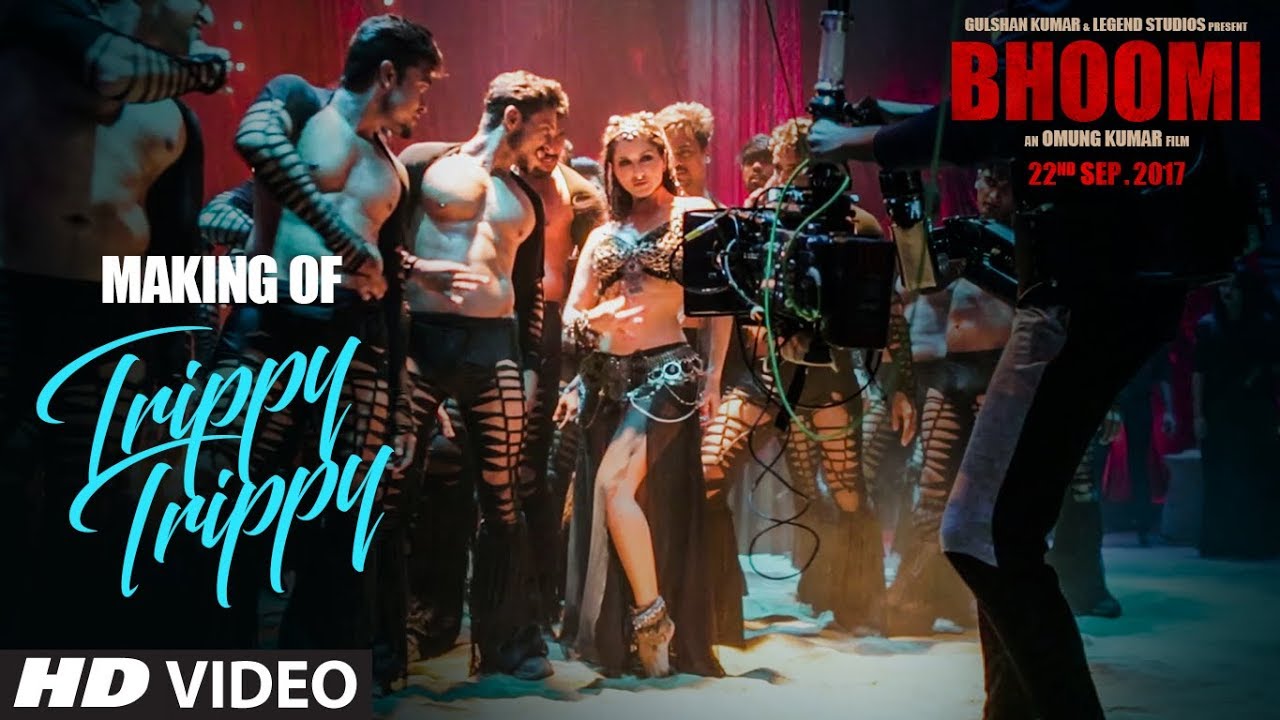 Making of Trippy Trippy Song Bhoomi Sunny Leone YouTube