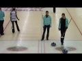 CURLING: Ö-sund Woolpower - Umeå Wendel JSM 2015  - Girls  Draw 3