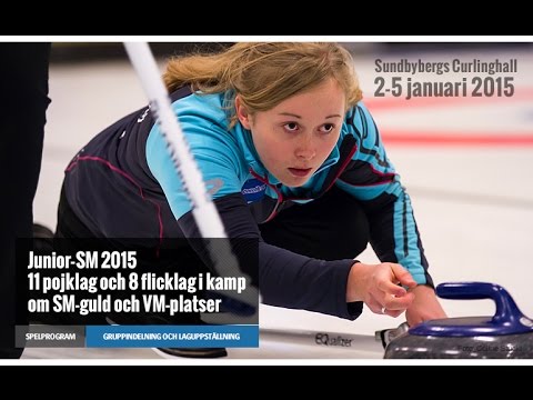 CURLING: Ö-sund Woolpower - Umeå Wendel JSM 2015 - Girls Draw 3