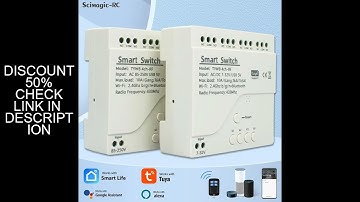 Tuya Smart Wifi Motor Switch Module 12V 32V 220V RF 433 Radio Remote Control 4 Channels Inching Rela