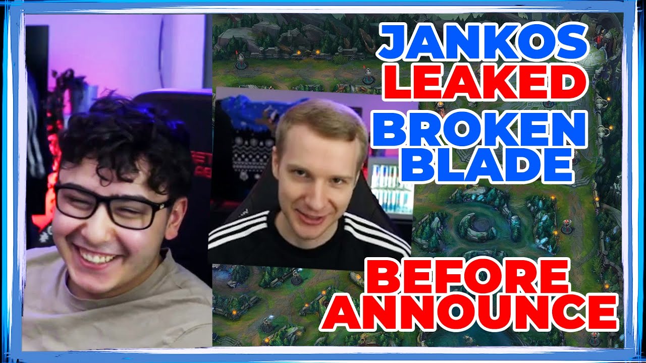 G2 Jankos LEAKED G2 BrokenBlade Right Before Official Announce