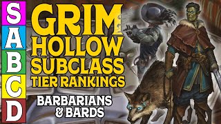 Grim Hollow Subclass Tier Ranking (Part 1)