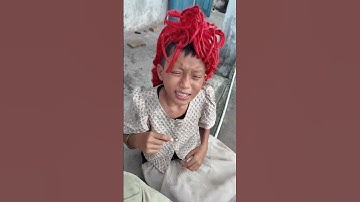 🍔😏👉👧 Cướp đồ ăn của em gái và cái kết 😱 #shorts