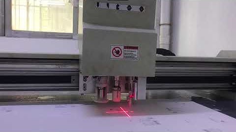 AOKE DCZ50 CNC flatbed cutter plotter cardboard box packaging design prototypes sample maker machine