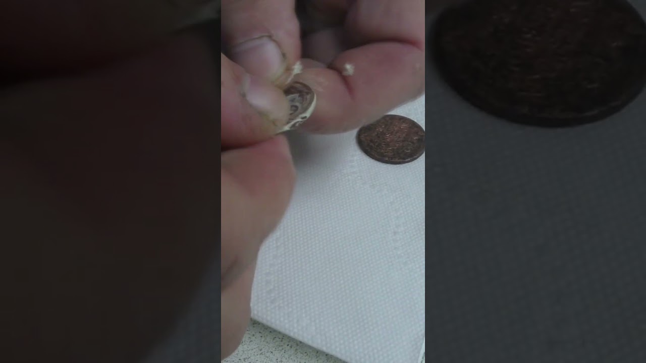 Чем патинировать медные монеты? 