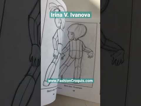 Figure drawing templates and fashion illustration tutorials for childrenswear designers.