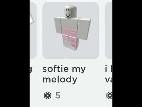 My melody outfit (roblox) ️🐰 - YouTube