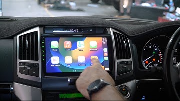 Head Unit Upgrade to suit 200 Series Landcruiser - EC OFFROAD Android Unit