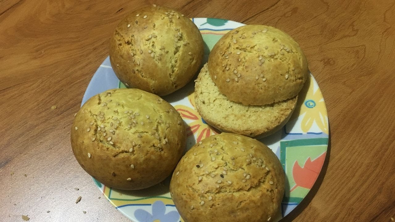 Burger Bun Recipe No Oven No Egg No Yeast No Fermentation YouTube