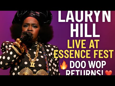 ミュージシャン Lauryn Hill New Orleans Music Festival23 Lauryn Hill Live at Essence Fest 2025 🔥 “Doo Wop” & Unreleased