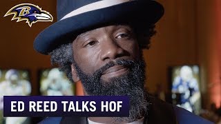 Ed Reed Reacts to His Hall of Fame Honor