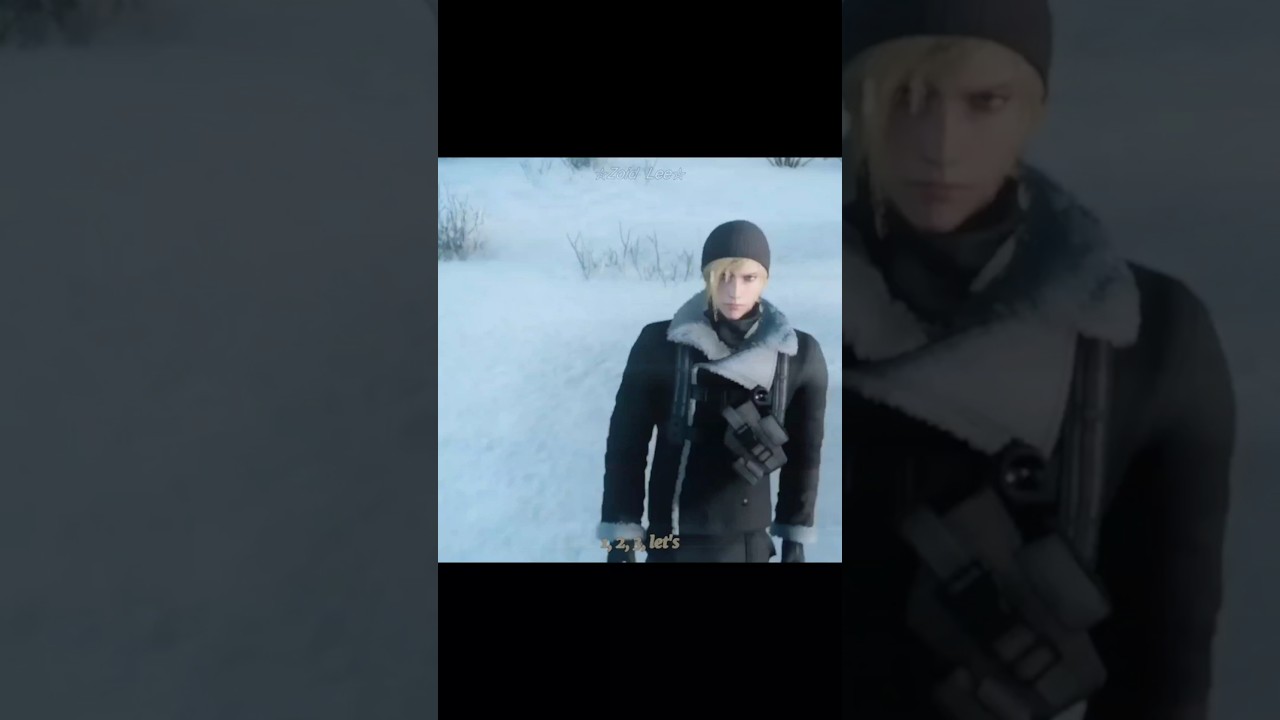 "Merry Christmas from the pole" trend||Prompto and Aranea edit||