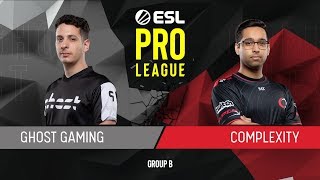 CS:GO - compLexity vs. Ghost [Mirage] Map 1 - Group B - ESL Pro League Season 9 Americas