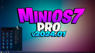 MiniOS7 Pro v2024.01: ¿Qué Programas Usar en 2024? 🖥️ #windows #windows7 #gaming #xdoofy92
