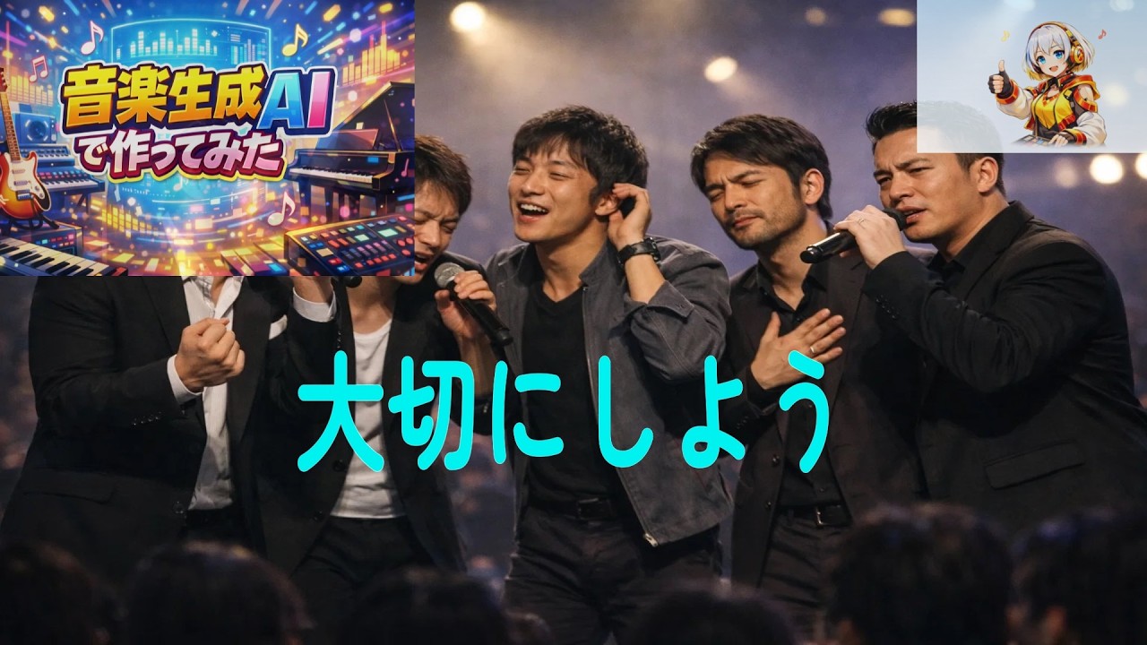 大切にしよう【音楽生成AIで作ってみた】#Acappella #AImusic