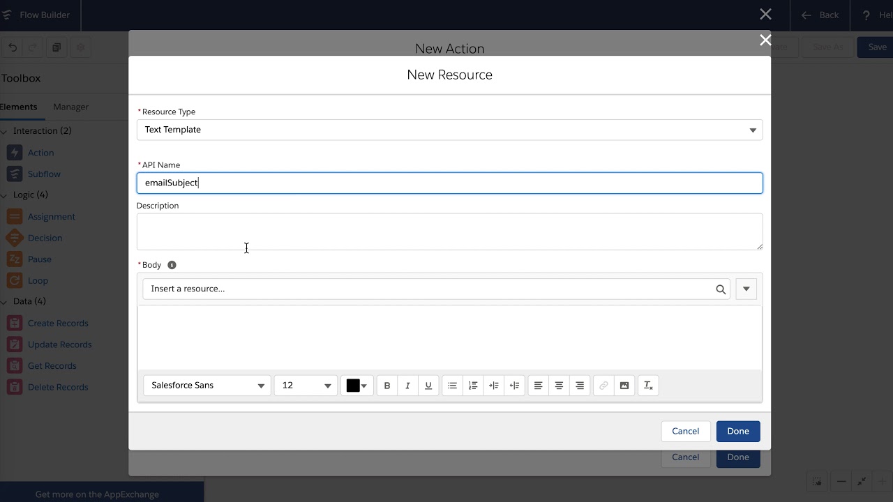 Scheduled Flow Action Demo