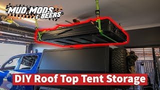 Get the Roof Top Tent off the roof! Electric hoist, easy DIY project Profile