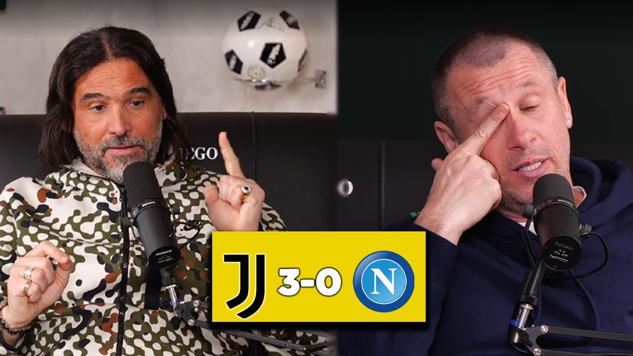 La Juve Gioca Meravigliosamente! Juventus 3-0 Napoli - Cassano e Adani Commentano Vittoria del Juve