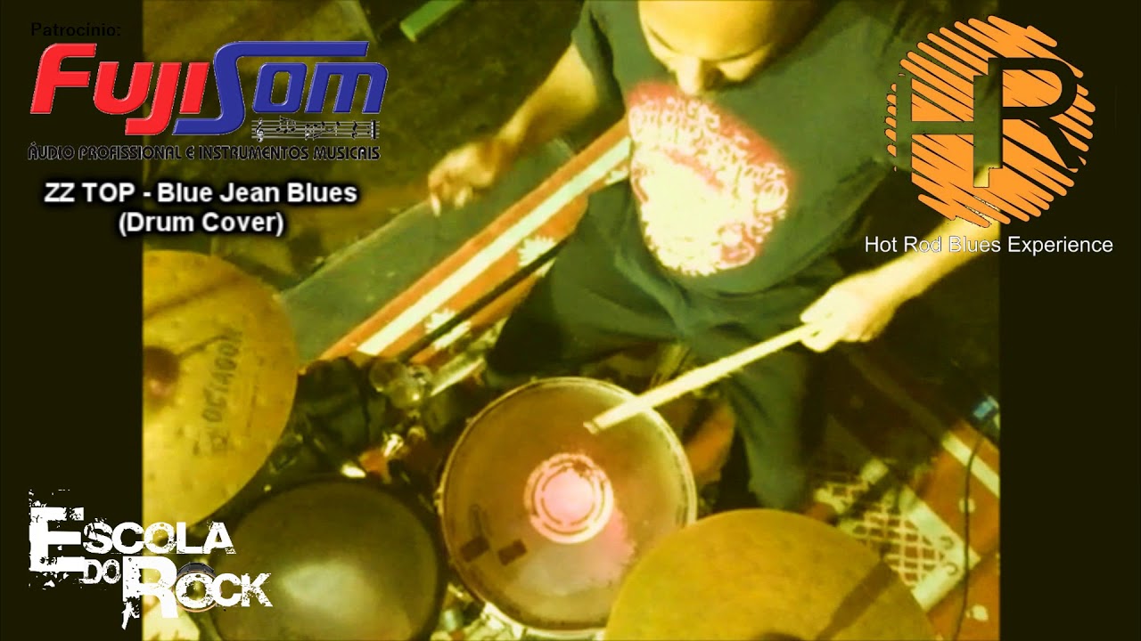 ZZ TOP Blue Jean Blues (Drum Cover) YouTube