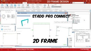 Famous 2D Frame Design and Analysis - Staad Pro Connect Profile