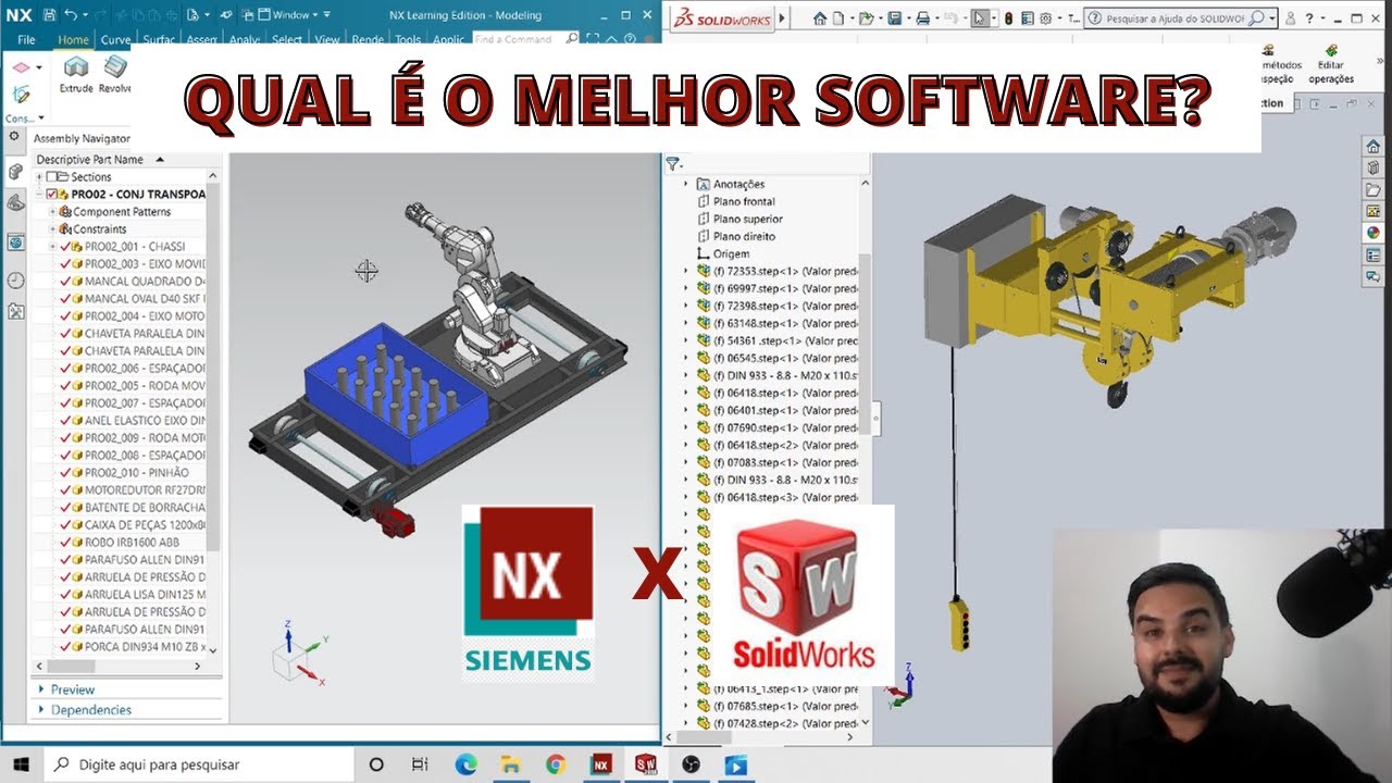 Qual o melhor Software para projetos mecânicos?