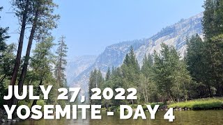 River rafting at the Merced River in Yosemite - Day 4