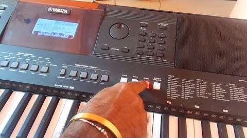 YAMAHA psr E-463 "style file transfer and loading" tutorial