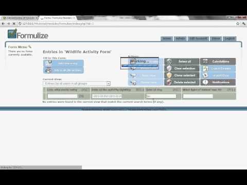 formulize tutorial searching