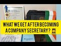 What we get after becoming a Company Secretary❓ |Company Secretary Members Kit👩‍🎓|CS Kit unboxing 🗃️