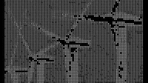 AsciiArt posteffect in DVD slideshow GUI