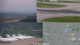 [15 may] #Liveplanespotting at Zürich Airport! Runway & Gate Views with ATC and Facts!