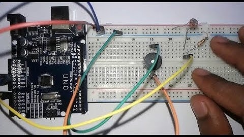 Laser Alarm System using Arduino uno
