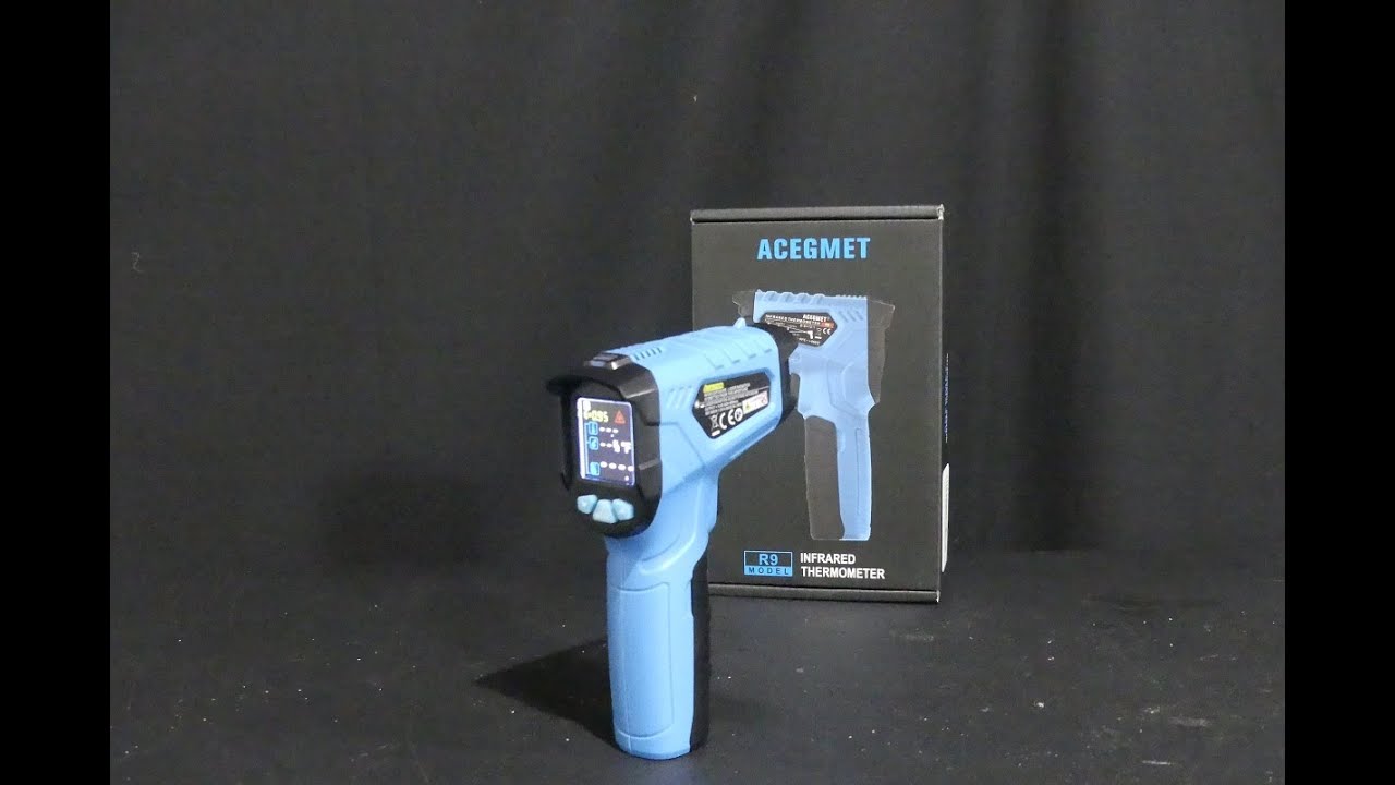 Infrared Thermometer ACEGMET Amazon Review YouTube