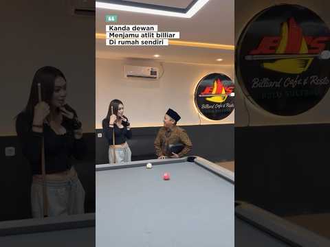 KEREN! KANDA DEWAN MENYAMBUT ATLET BILLIARD DI RUMAH SENDIRI