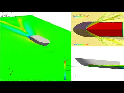 OpenFOAM - CFD - Generic Prismatic Planing Hull