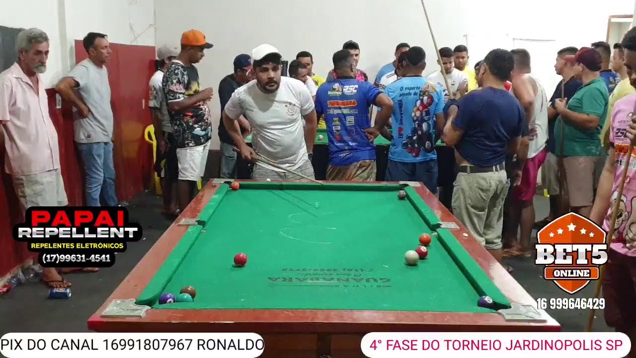 Baianinho vs Lúcio de Campo Grande, o jogo de sinuca que desafiou