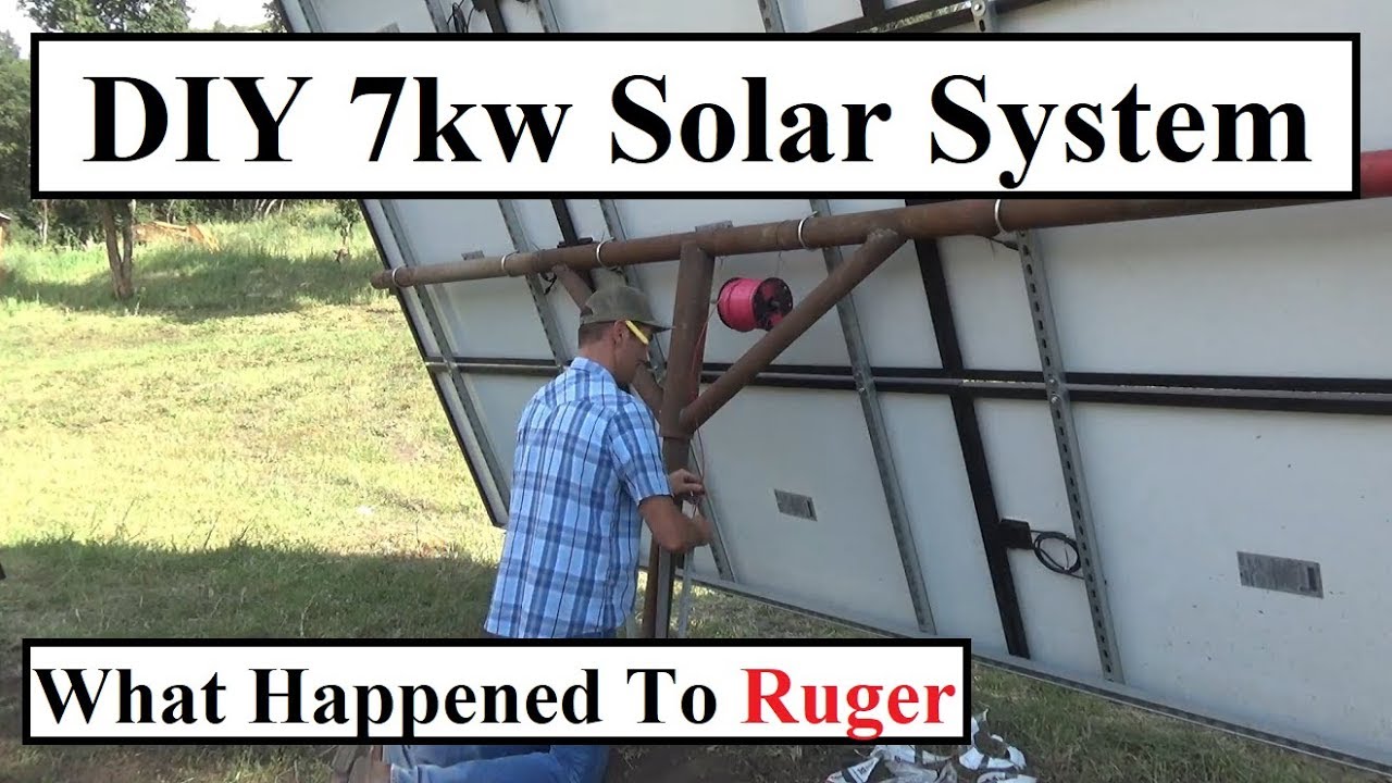 #354 - The New Off Grid Solar System Works Great! - YouTube