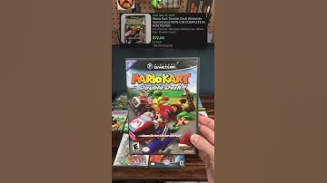 Can you spot the $500 GameCube Game 👀